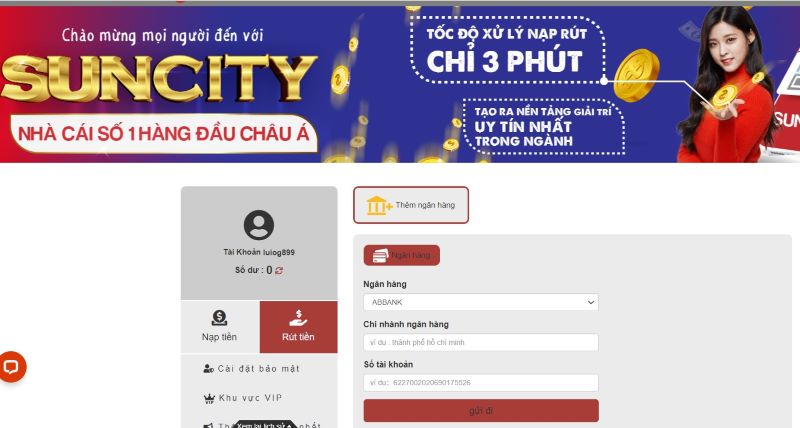 Một số lưu ý quan trọng khi đăng ký tài khoản cá cược Suncity